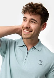 Indicode Poloshirt INYonah Blau/Hellblau/Türkis/Grün