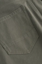 Next Hose Slim Fit Motion Flex Khaki/Dunkelgrün