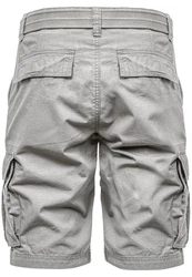 Amaci&Sons Cargoshorts MIDFIELD Chinoshort Regular Fit Khaki/Grau/Hellgrau