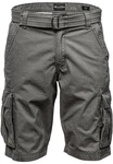 Amaci&Sons Cargoshorts MIDFIELD Chinoshort Regular Fit Khaki/Dunkelgrün/Grau