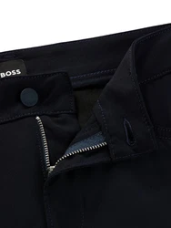 BOSS Stoffhose P-Delaware3-1-20 (1-tlg) Dunkelblau/Blau