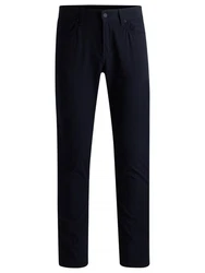 BOSS Stoffhose P-Delaware3-1-20 (1-tlg) Dunkelblau/Blau