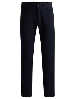 BOSS Stoffhose P-Delaware3-1-20 (1-tlg) Dunkelblau/Blau