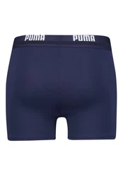 PUMA Badehose SWIM MEN LOGO TRUNK Dunkelblau