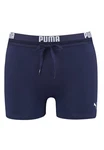 PUMA Badehose SWIM MEN LOGO TRUNK Dunkelblau
