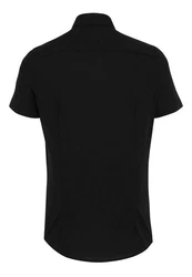 Hatico Kurzarmhemd Businesshemd Freizeithemd Modern Fit Schwarz