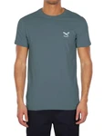 iriedaily T-Shirt Iriedaily Chestflag grau/wei