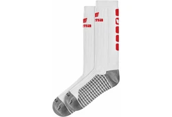 Erima Sportsocken Classic 5-C Socken lang Weiß/Rot/Dunkelrot/Grau