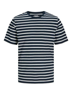 Jack & Jones T-Shirt JJEORGANIC BASIC TEE SS O-NECK Dunkelblau/Blau Jack & Jones T-Shirt JJEORGANIC BASIC TEE SS O-NECK Dunkelblau/Blau