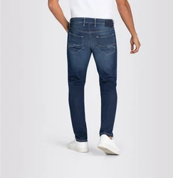 MAC 5-Pocket-Jeans ARNE PIPE Blau/Dunkelblau/Lila