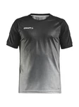 Craft T-Shirt Pro Control Fade Jersey Grau/Dunkelgrau/Dunkelrot