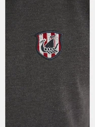 Jan Vanderstorm Poloshirt NISSE Rot/Bordeaux/Dunkelrot/Dunkelgrau