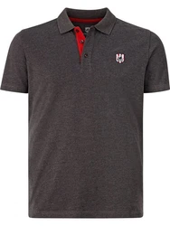 Jan Vanderstorm Poloshirt NISSE Rot/Bordeaux/Dunkelrot/Dunkelgrau