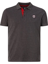 Jan Vanderstorm Poloshirt NISSE Rot/Bordeaux/Dunkelrot/Dunkelgrau