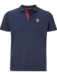 Jan Vanderstorm Poloshirt NISSE Dunkelblau/Blau/Rot