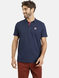 Jan Vanderstorm Poloshirt NISSE Dunkelblau/Blau/Rot