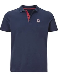 Jan Vanderstorm Poloshirt NISSE Dunkelblau/Blau/Rot