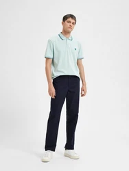 SELECTED HOMME Chinohose SLH196-STRAIGHT-NEW MILES FLEX PANT Dunkelblau/Blau