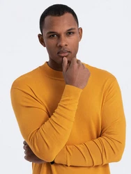 OMBRE Rollkragenpullover Gelb/Braun/Schwarz