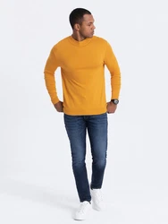 OMBRE Rollkragenpullover Gelb/Braun/Schwarz