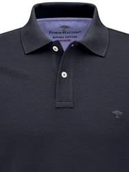 FYNCH-HATTON Poloshirt Basic Dunkelblau/Blau