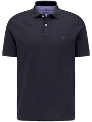 FYNCH-HATTON Poloshirt Basic Dunkelblau/Blau