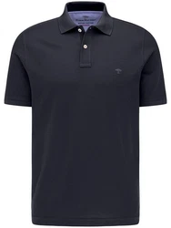 FYNCH-HATTON Poloshirt Basic Dunkelblau/Blau