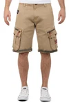 Geo Norway Shorts Kurze Cargo Hose baparento Men Beige