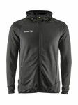 Craft Sweatshirt Extend Full Zip Dunkelrot/Dunkelgrau/Grau/Dunkelgrün