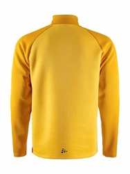 Craft Sweatshirt Squad 2.0 Half Zip Gelb/Braun
