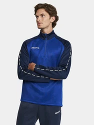 Craft Sweatshirt Squad 2.0 Half Zip Dunkelblau/Blau/Grau/Hellblau