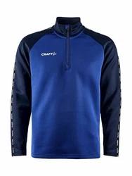 Craft Sweatshirt Squad 2.0 Half Zip Dunkelblau/Blau/Grau/Hellblau