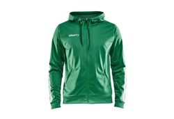 Craft Sweatshirt Pro Control Hood Jacket Grün/Neonfarben/Dunkelgrün/Dunkelrot