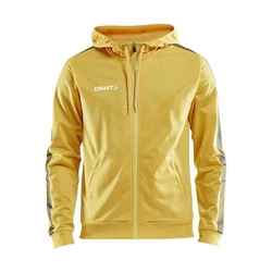 Craft Sweatshirt Pro Control Hood Jacket Braun/Gelb