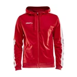 Craft Sweatshirt Pro Control Hood Jacket Rot/Dunkelrot