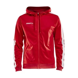 Craft Sweatshirt Pro Control Hood Jacket Rot/Dunkelrot