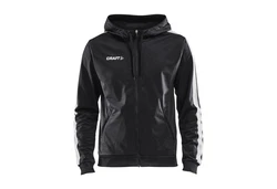 Craft Sweatshirt Pro Control Hood Jacket Schwarz/Weiß/Grau/Dunkelgrau/Dunkelrot