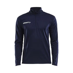 Craft Sweatshirt Progress Halfzip LS Tee Dunkelblau/Grau/Blau