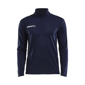 Craft Sweatshirt Progress Halfzip LS Tee Dunkelblau/Grau/Blau