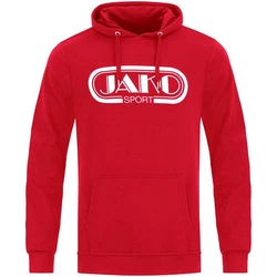 Jako Kapuzensweat Retro Rot/Dunkelrot
