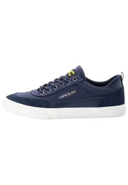 mit Lederbesatz Sneaker