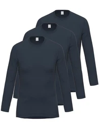 Unterziehshirt 3er Pack Shirt 1/1 Arm Function / Dunova (Packung, 3-St) -