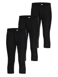 Ammann Lange Unterhose 3er Pack Day Classic Schwarz