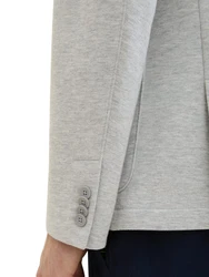 TOM TAILOR Sakko mit Eingrifftaschen Grau/Hellblau/Weiß