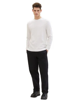 TOM TAILOR Strickpullover mit Logo-Badge