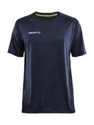 Craft T-Shirt Evolve Tee Dunkelblau/Dunkelrot/Grau/Hellblau