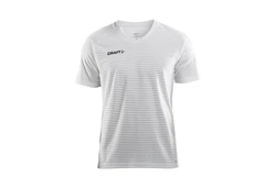 Craft T-Shirt Pro Control Stripe Jersey Grau/Weiß