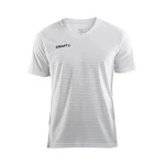 Craft T-Shirt Pro Control Stripe Jersey Grau/Weiß