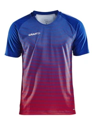 Craft T-Shirt Pro Control Stripe Jersey Dunkelrot/Blau/Mischfarben/Lila/Grau
