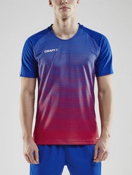 Craft T-Shirt Pro Control Stripe Jersey Dunkelrot/Blau/Mischfarben/Lila/Grau